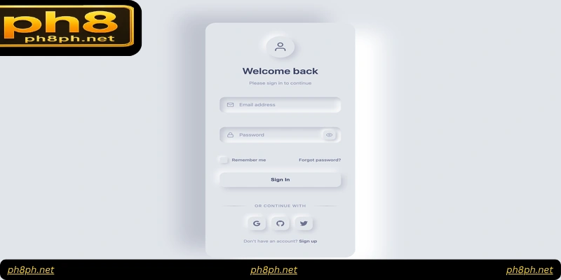 Step-by-Step Ph8 Login Process